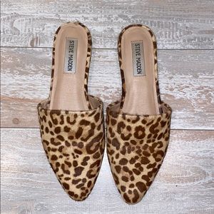 Steve Madden cheetah flats